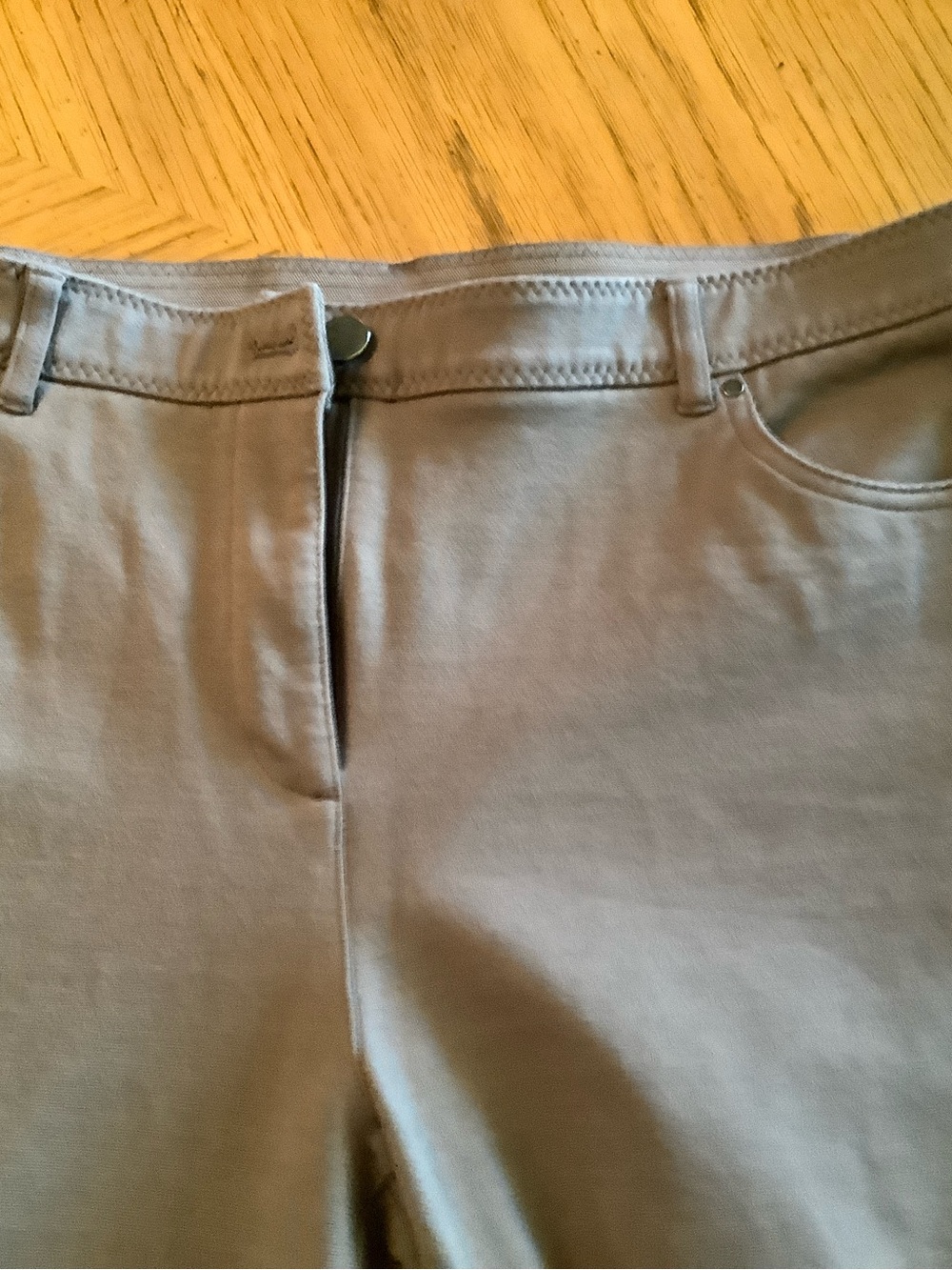 Chico's Straight Leg Pants in Taupe